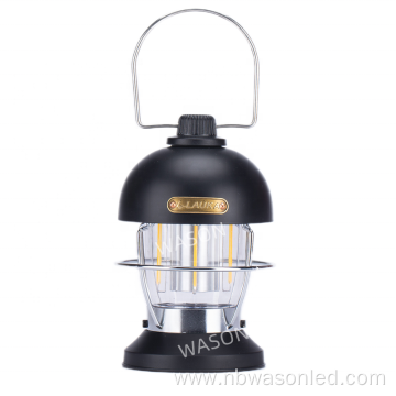 Wason Antique Original Rechargeable Portable Hanging Camping Lights Outdoor Novel Rustic Dimmable Decorative Desk Lantern